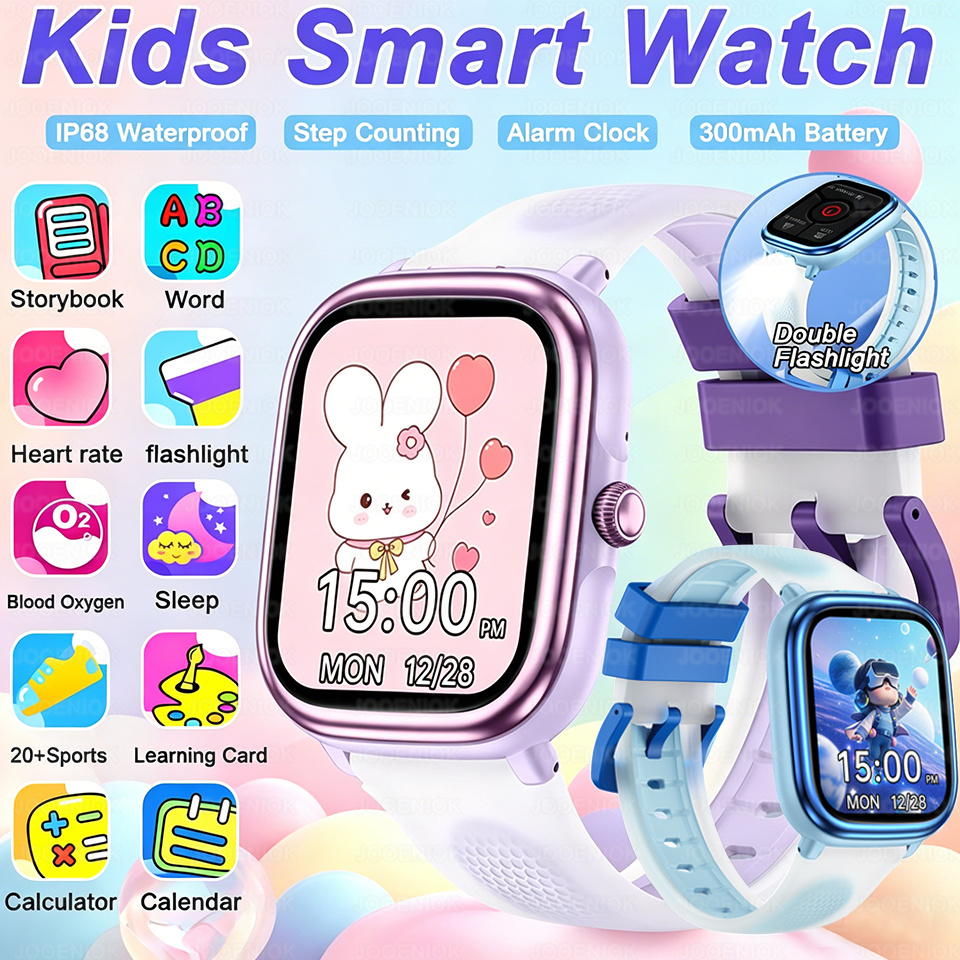 Smartwatch Watches Birthday Gift For Boys - 2026 Yeni Akıllı Saat Çocuklar İçin