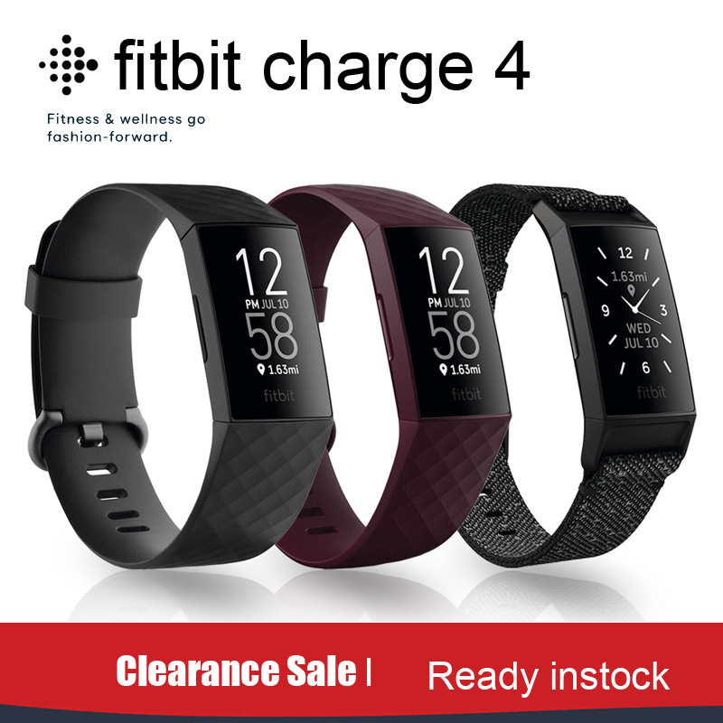 Smartwatch Digital Watches For Women - Orijinal Fitbit şarj 4 akıllı İzle