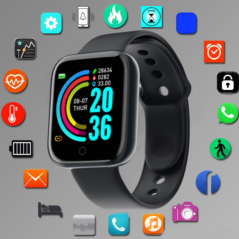 Smartwatch Digital Watches For Women - Erkekler Kadınlar Için akıllı saat Spor