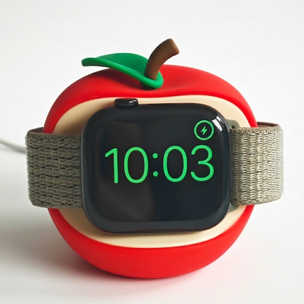 Watch Charging Dock - Silikon saat şarj standı Apple Watch