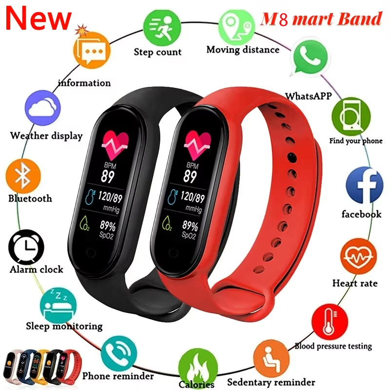 Smartwatch Trending Watches For Women - 2025 Trend M8 Band Akıllı Saat