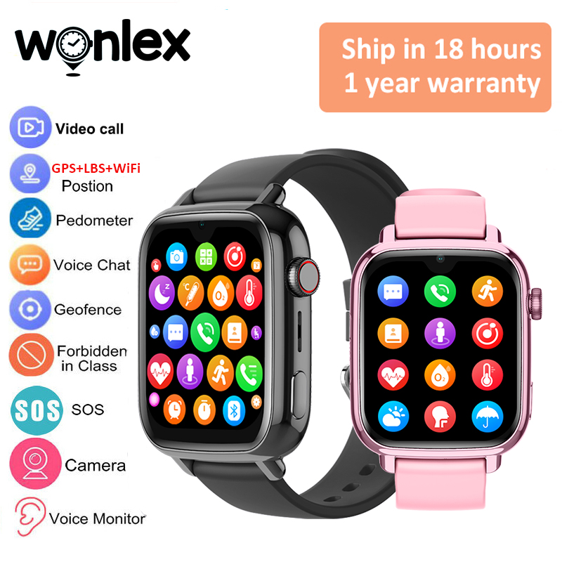 Smartwatch Watches For Boys - Wonlex KT34 Çocuk Akıllı Saat 4G