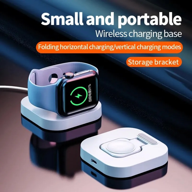 Watch Charging Dock - Taşınabilir Hızlı Şarj Tabanı Braketi Manyetik
