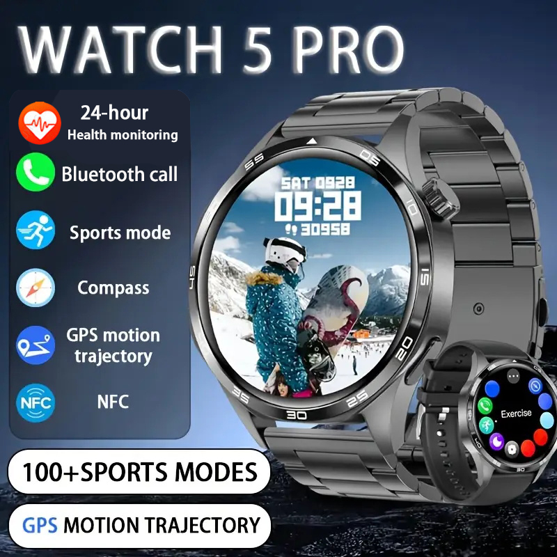 Smartwatch Professional Watches For Men - BOXUXING Yeni İzle 5 Pro GPS