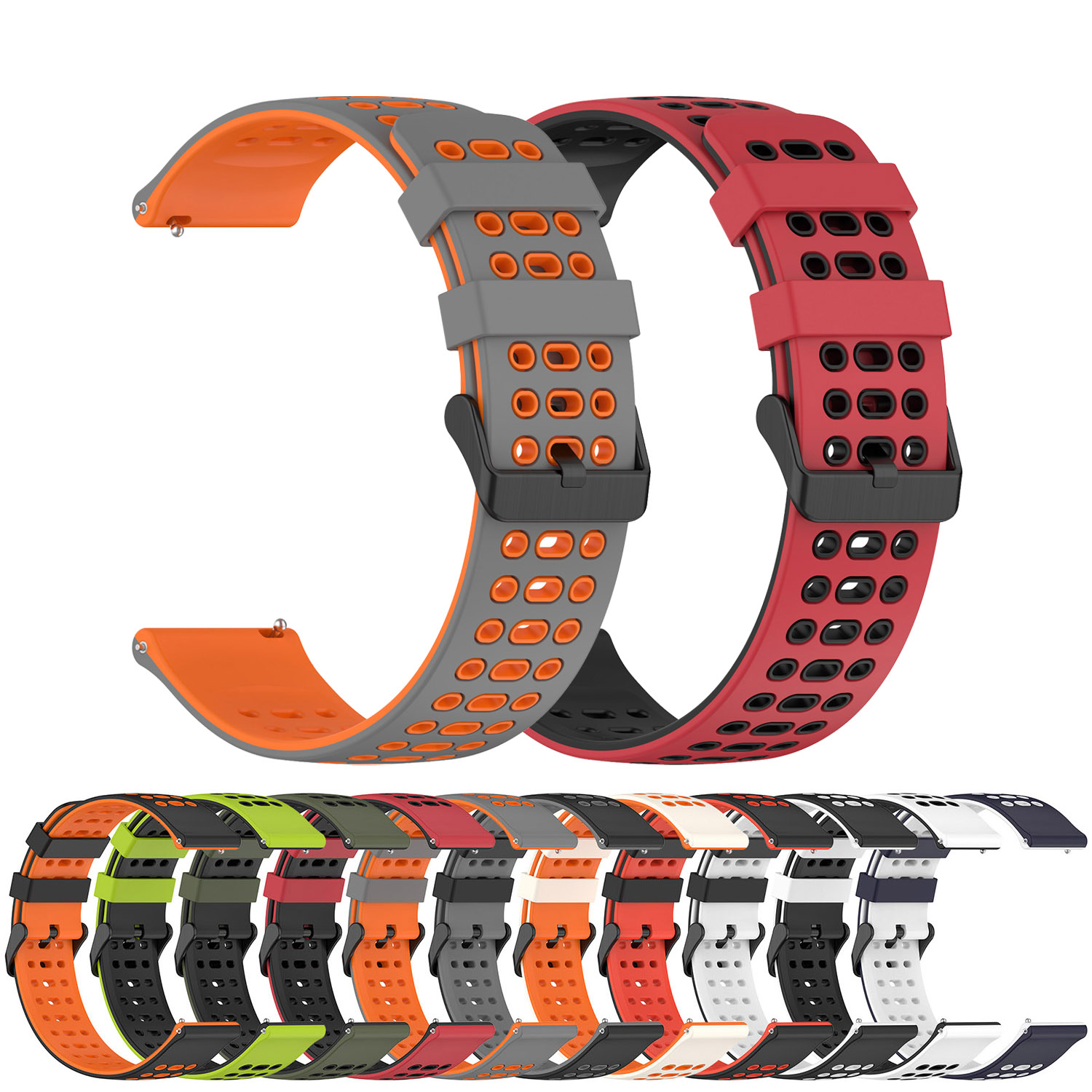 Titan Watches Smartwatch - 22mm akıllı saat Bandı Polar Grit