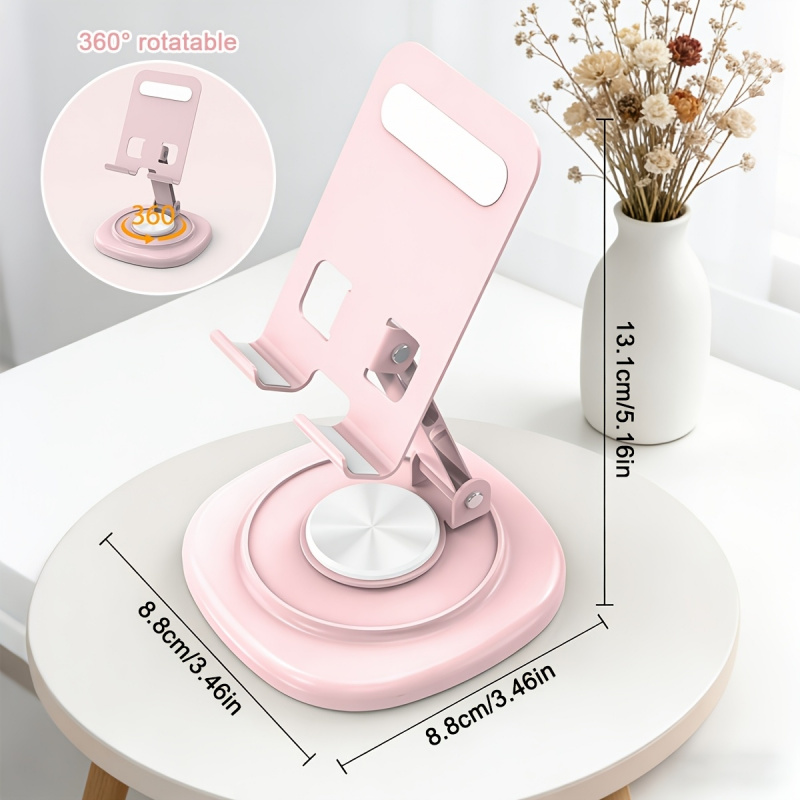 Watch S - Macaron Masaüstü Metal Döner Telefon Standı