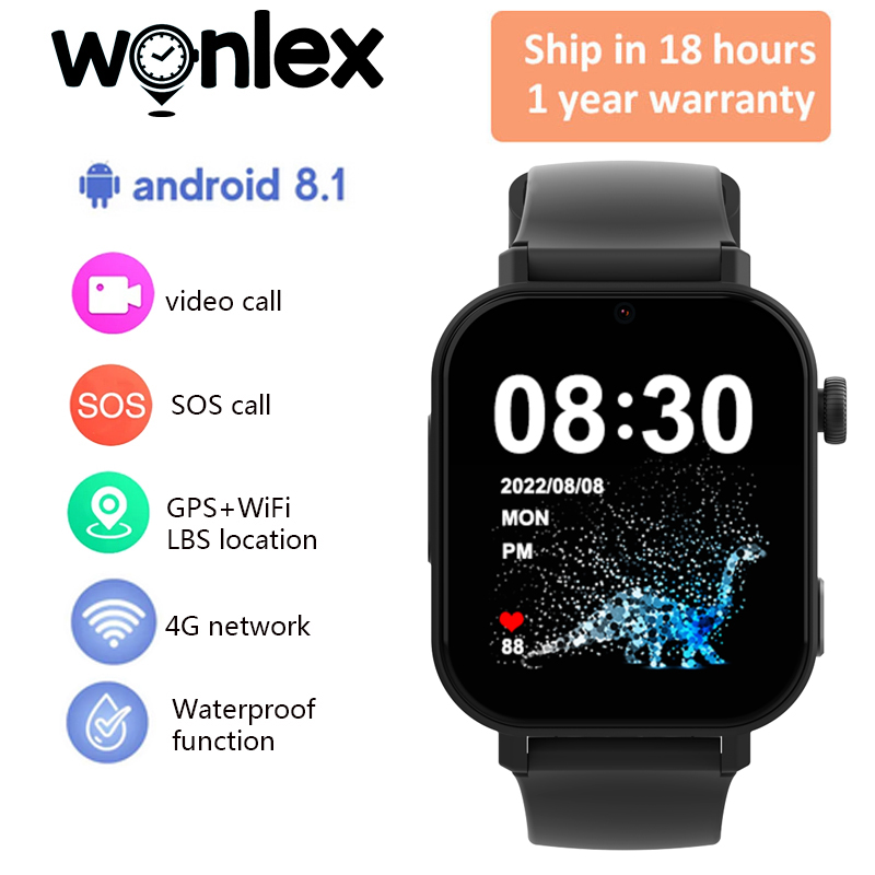 Smartwatch Watches For Boys - Wonlex KT36 4G Akıllı Saat Çocuk