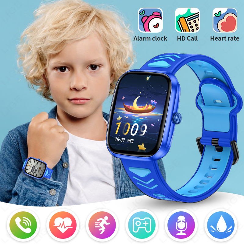 Smartwatch Digital Watches For Kids - LIGE 2026 Çocuk Akıllı Saati Çocuk