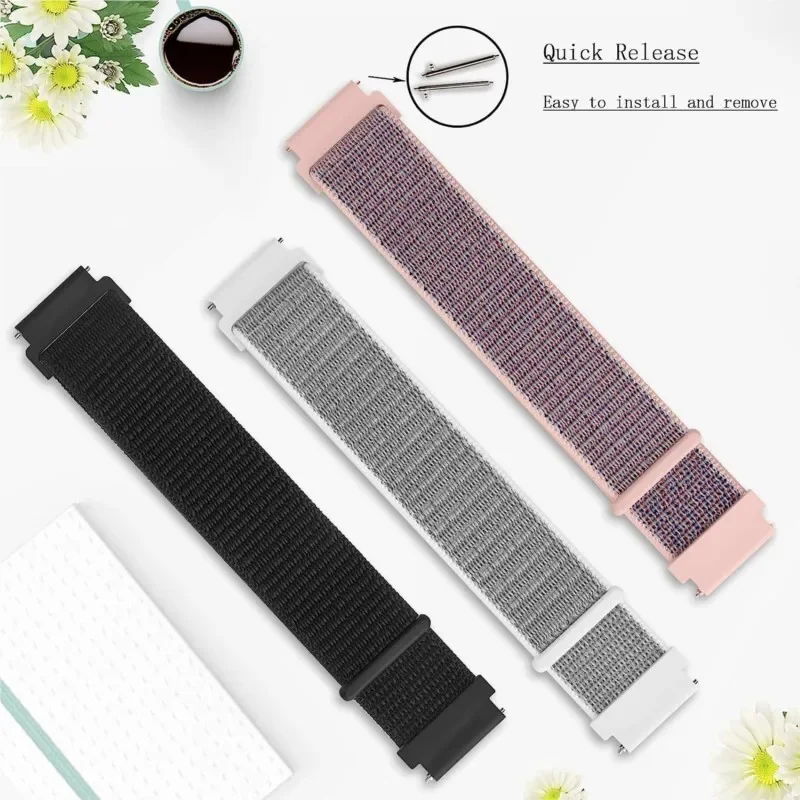18 MM Naylon Döngü Bandı Xiaom - Smartwatch Samsung Watches For Women incelemesi ve fiyatı