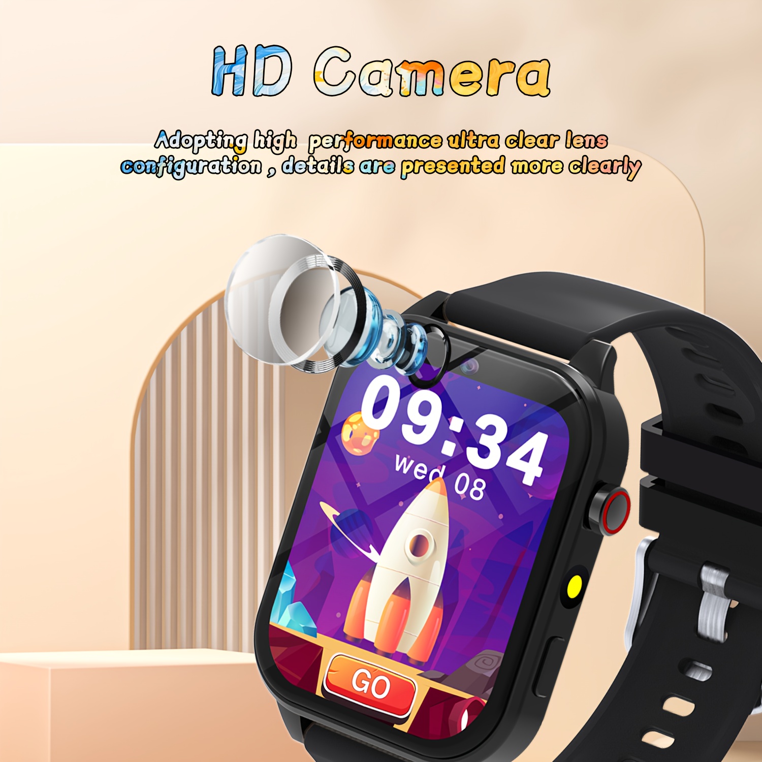 Eğitici Oyunlar, Kamera ve Müz - Smartwatch Digital Watches For Kids incelemesi ve fiyatı