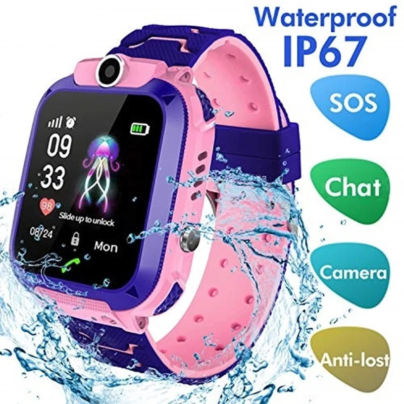2G Çocuklar akıllı saat Acil D - Smartwatch Watches Birthday Gift For Boys incelemesi ve fiyatı
