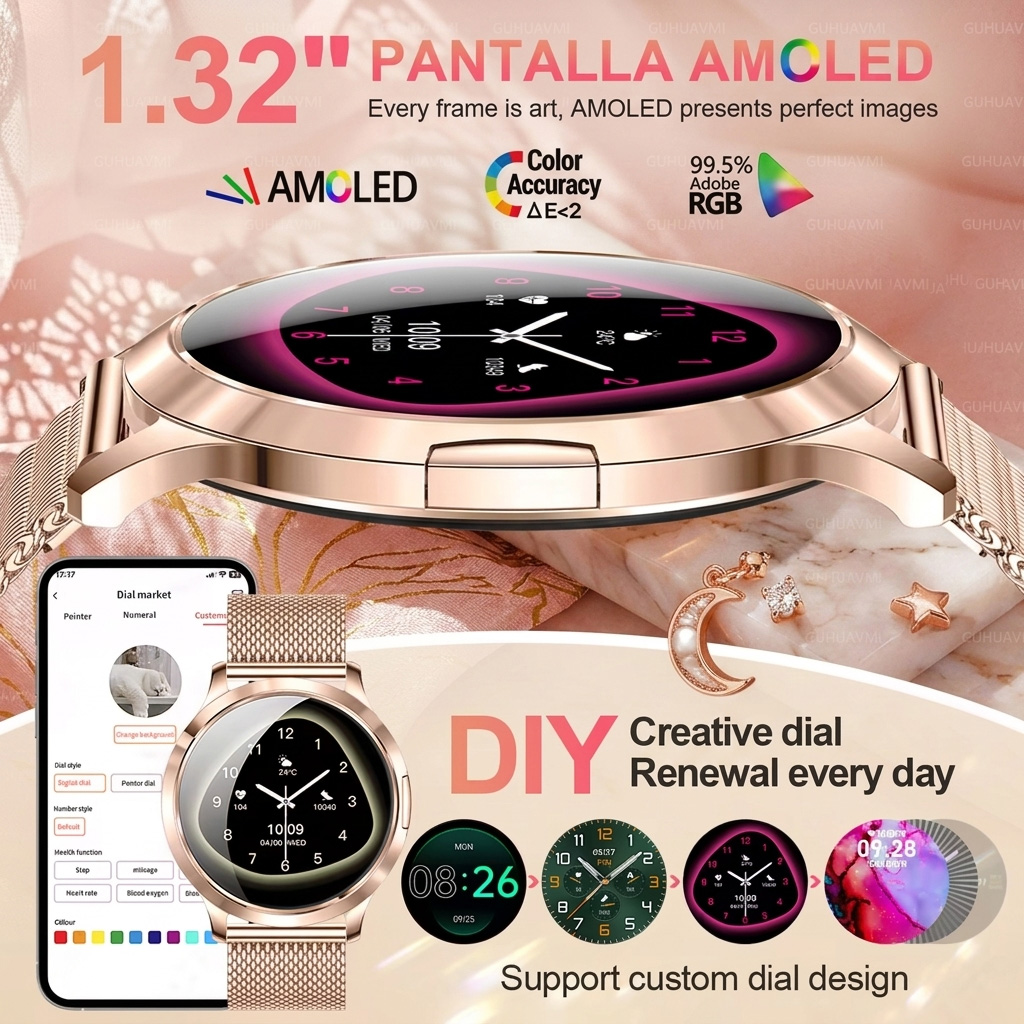 2026New Şık Kadın NFC Akıllı S - Smartwatch Stylish Watches For Women incelemesi ve fiyatı