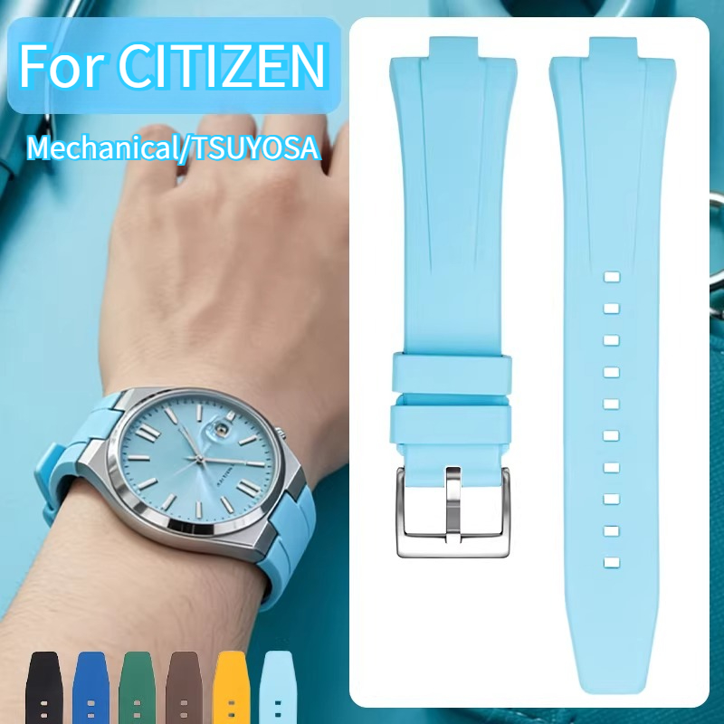 Flor kauçuk saat kayışı erkekl - Citizen Watch Tsuyosa incelemesi ve fiyatı