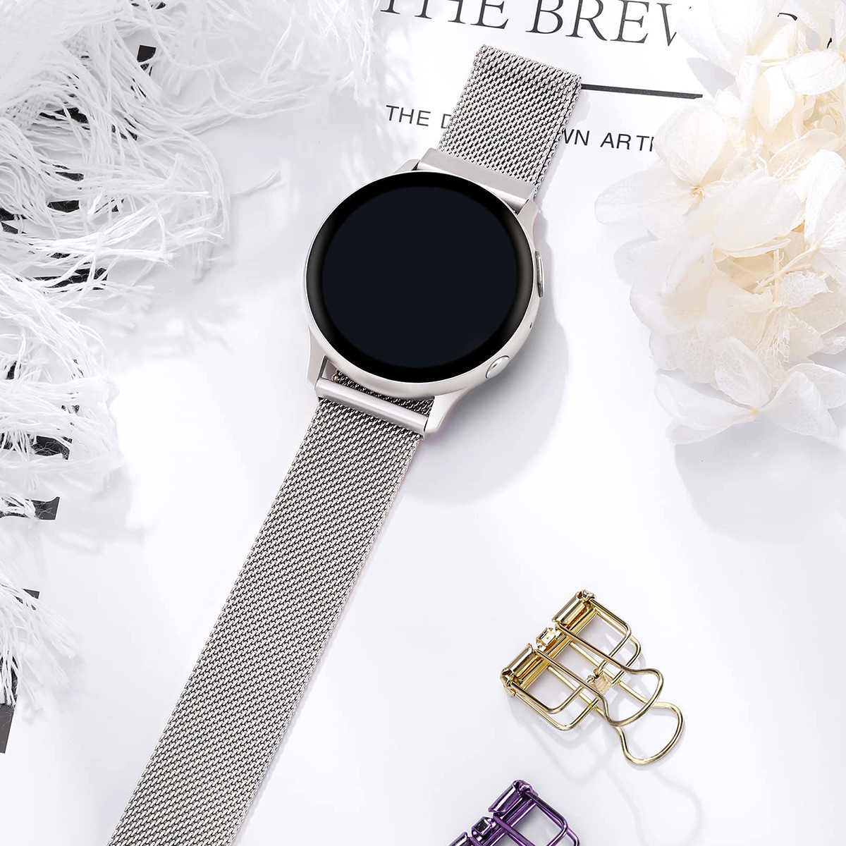 Moda saat kayışı Samsung Galax - Smartwatch Samsung Watches For Women incelemesi ve fiyatı