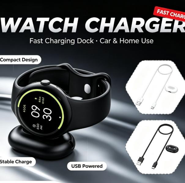 Google Pixel Watch 4 İçin Many - Watch Charging Dock incelemesi ve fiyatı