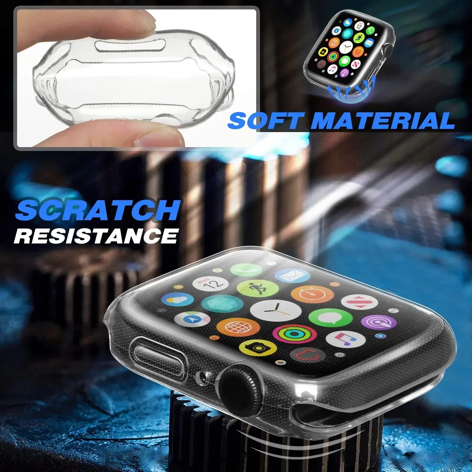 Kapak Apple Watch Kılıfı 44mm  - Smartwatch Watches Price incelemesi ve fiyatı