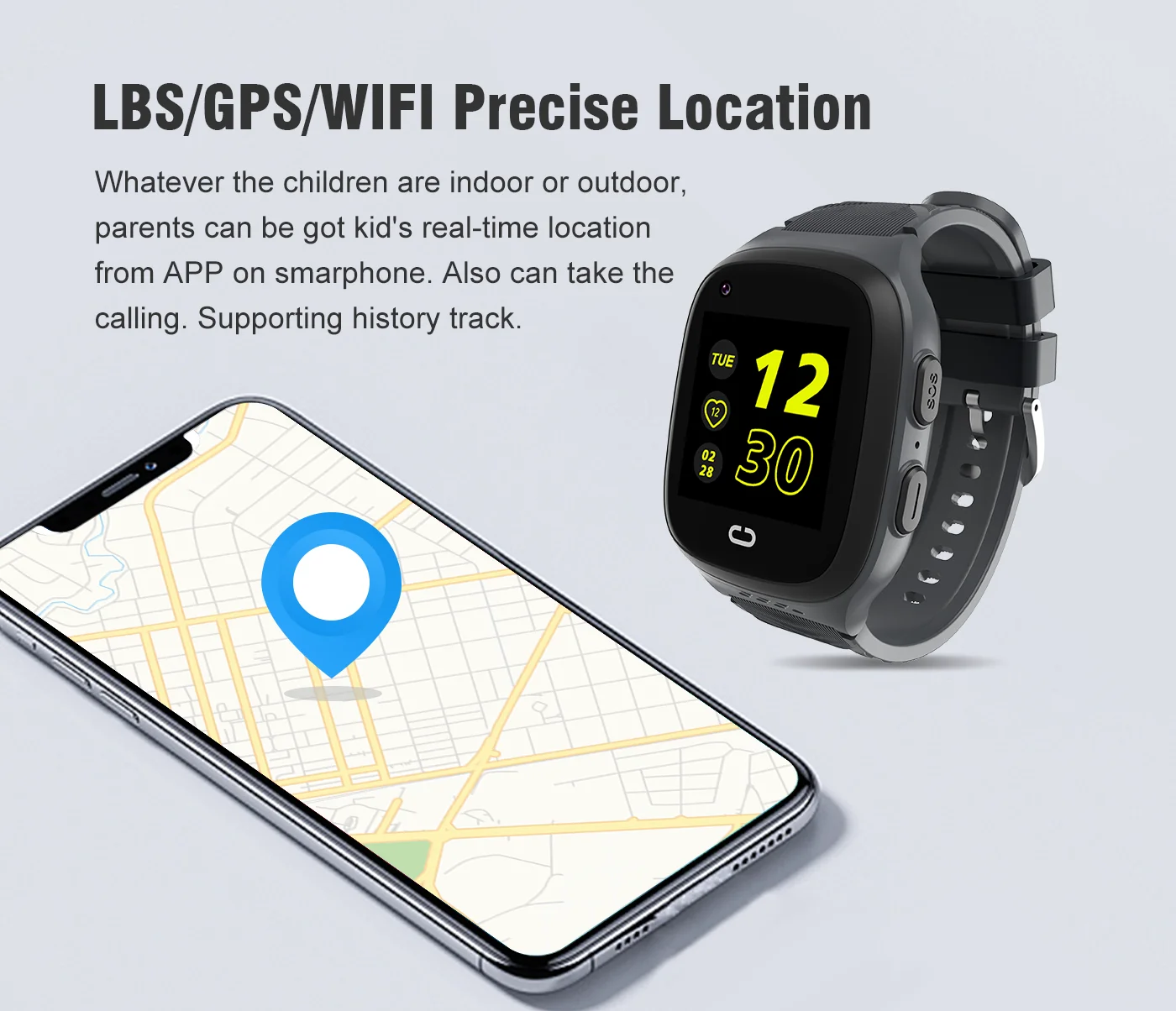 4G Çocuk Akıllı Saati SOS Su G - Smartwatch Watches For Boys incelemesi ve fiyatı