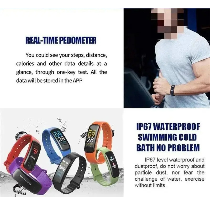 Lenovo C1 Plus Akıllı Saat Erk - Smartwatch Professional Watches For Men incelemesi ve fiyatı