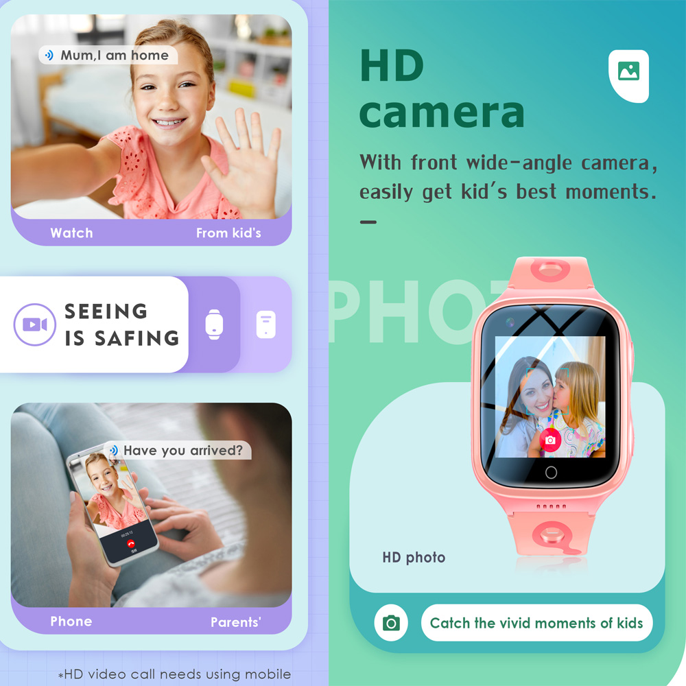 4G akıllı saat çocuklar GPS Wi - Smartwatch Watches For Boys incelemesi ve fiyatı
