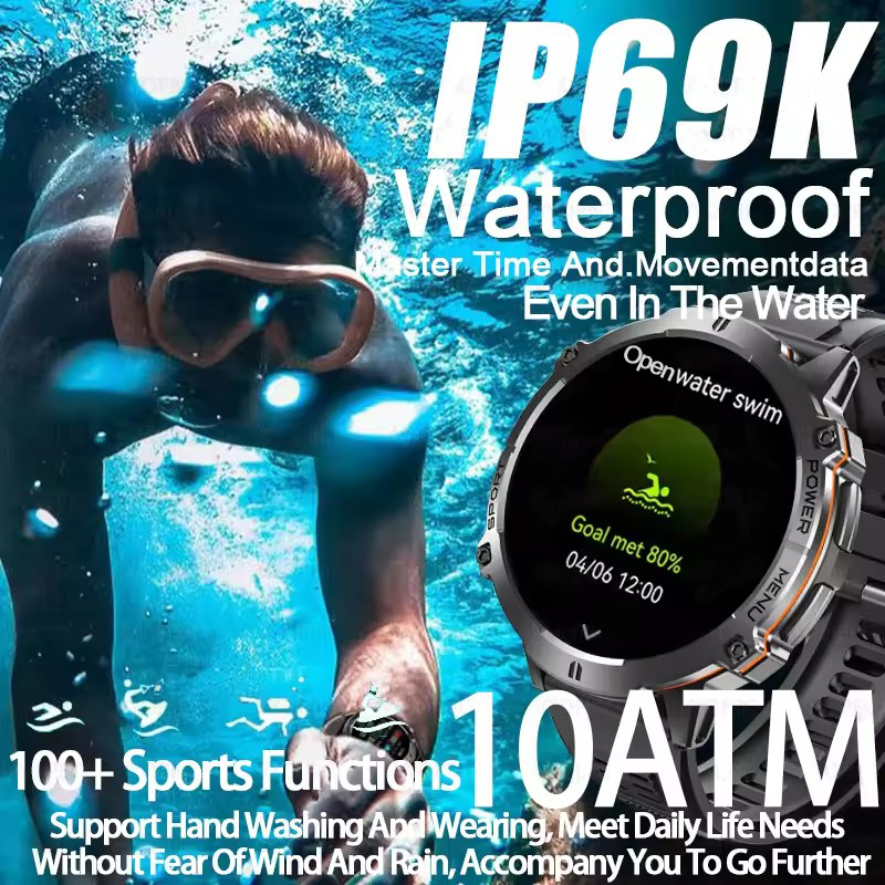 2025New Askeri 1000 mAh Pil ak - Smartwatch Professional Watches For Men incelemesi ve fiyatı