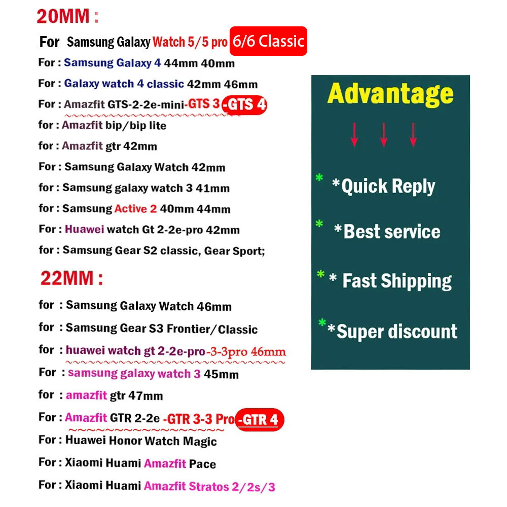 20mm/22mm Silikon bant Amazfit - Smartwatch Samsung Watches For Women incelemesi ve fiyatı