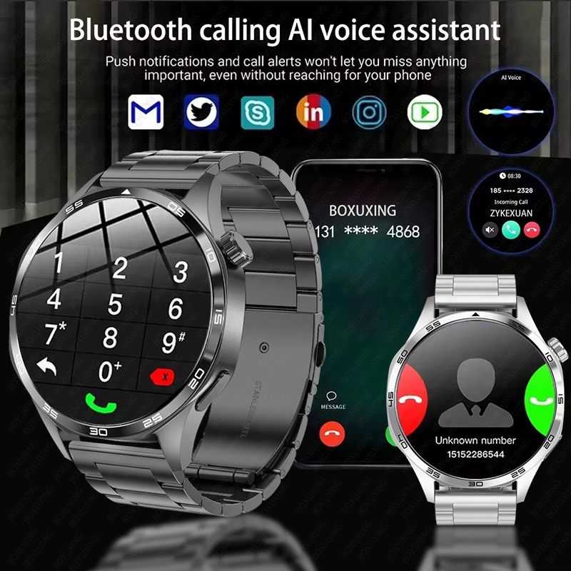 BOXUXING Yeni İzle 5 Pro GPS N - Smartwatch Professional Watches For Men incelemesi ve fiyatı