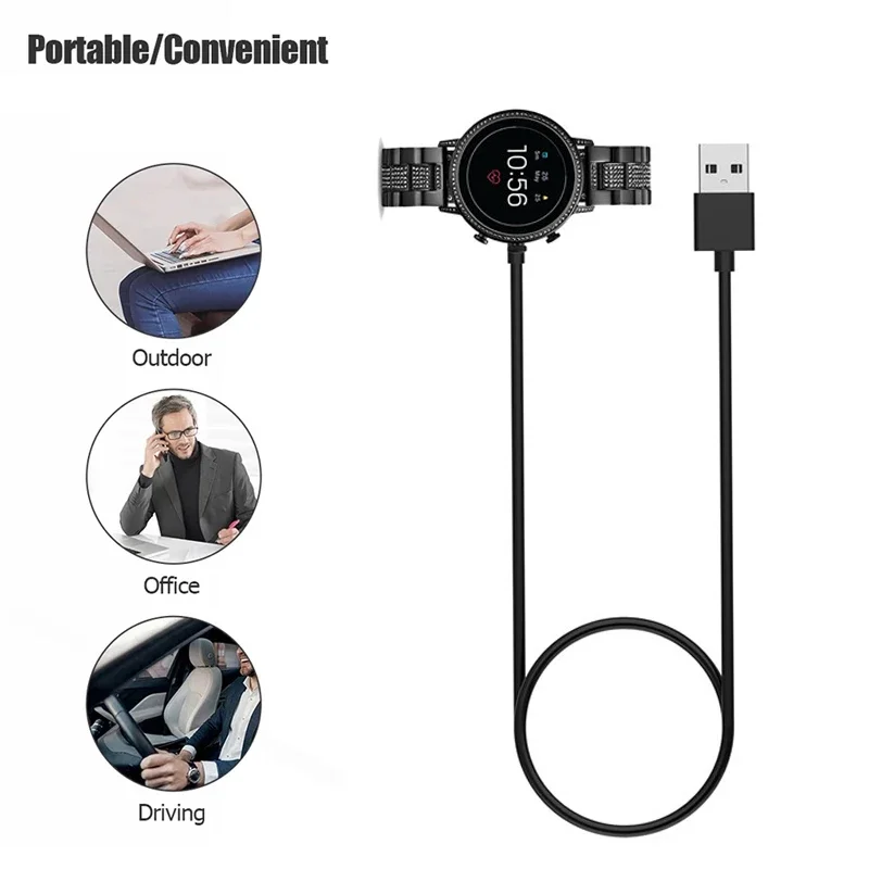 1 M USB Manyetik Hızlı Şarj Do - Fossil Watches Smartwatch Gen 5 incelemesi ve fiyatı