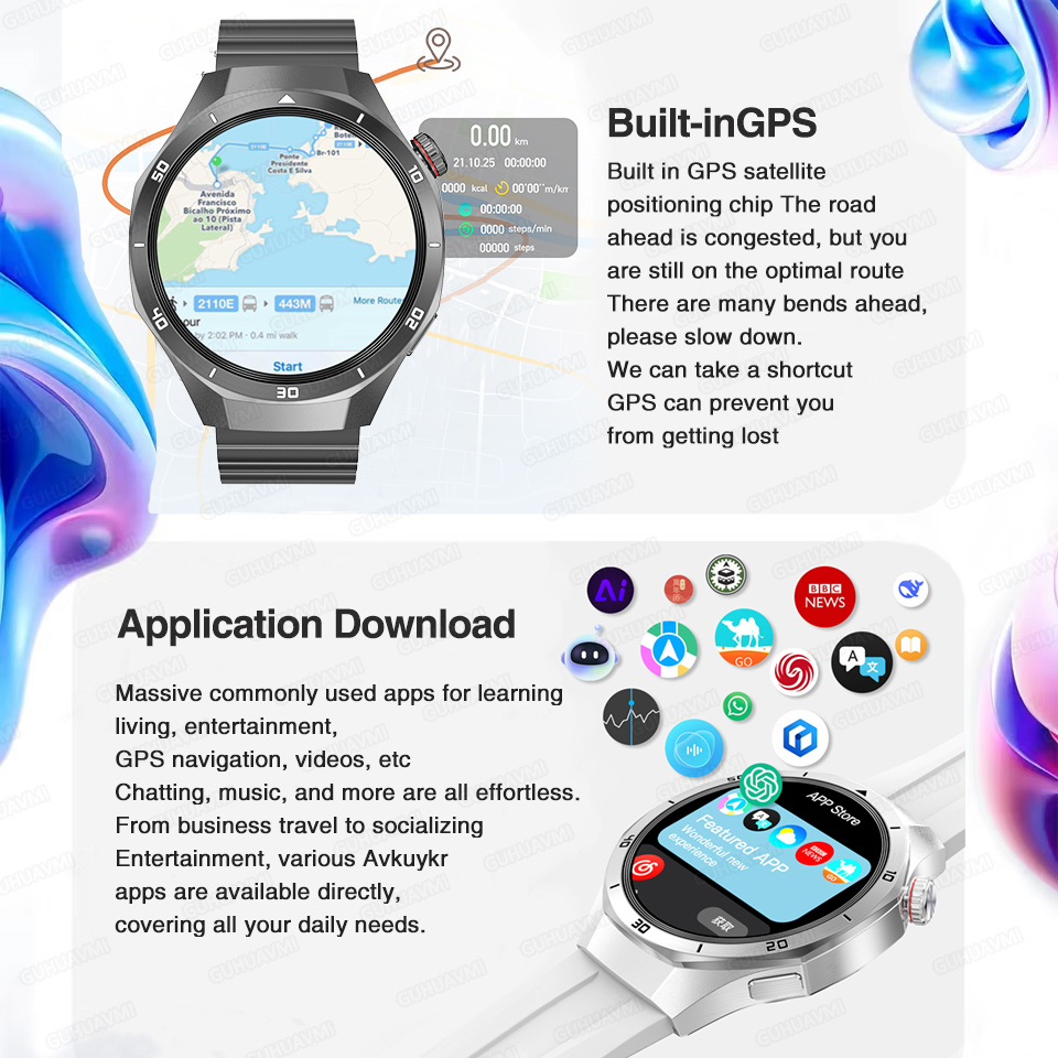 2026 Yeni Watch 5 Pro GPS Hari - Smartwatch Professional Watches For Men incelemesi ve fiyatı