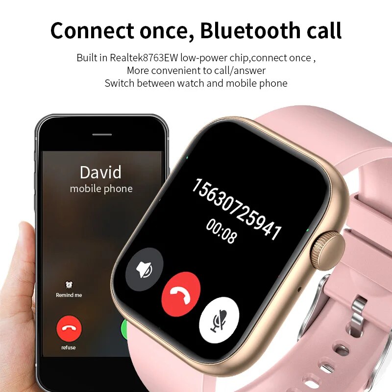 LIGE Bluetooth çağrı Smartwatc - Smartwatch Digital Watches For Women incelemesi ve fiyatı