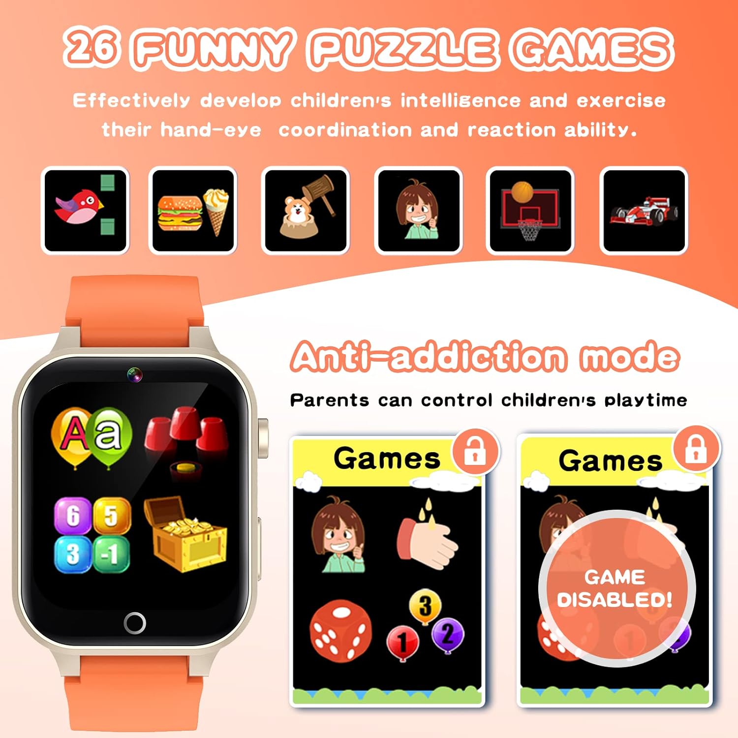 5-12 Yaş arası Çocuk Oyunları  - Smartwatch Digital Watches For Kids incelemesi ve fiyatı