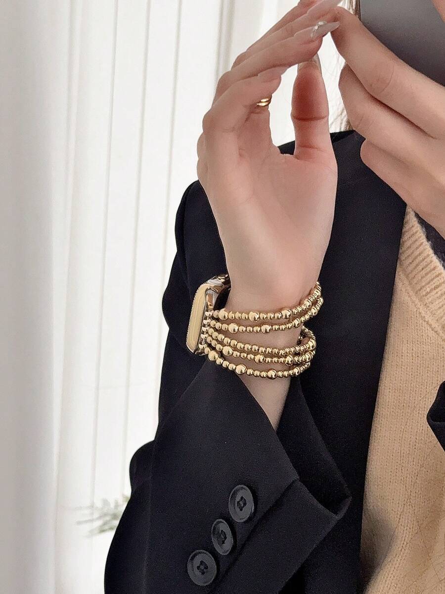 MAPUCE 1 adet Moda Boncuklu Bi - Smartwatch Stylish Watches For Women incelemesi ve fiyatı