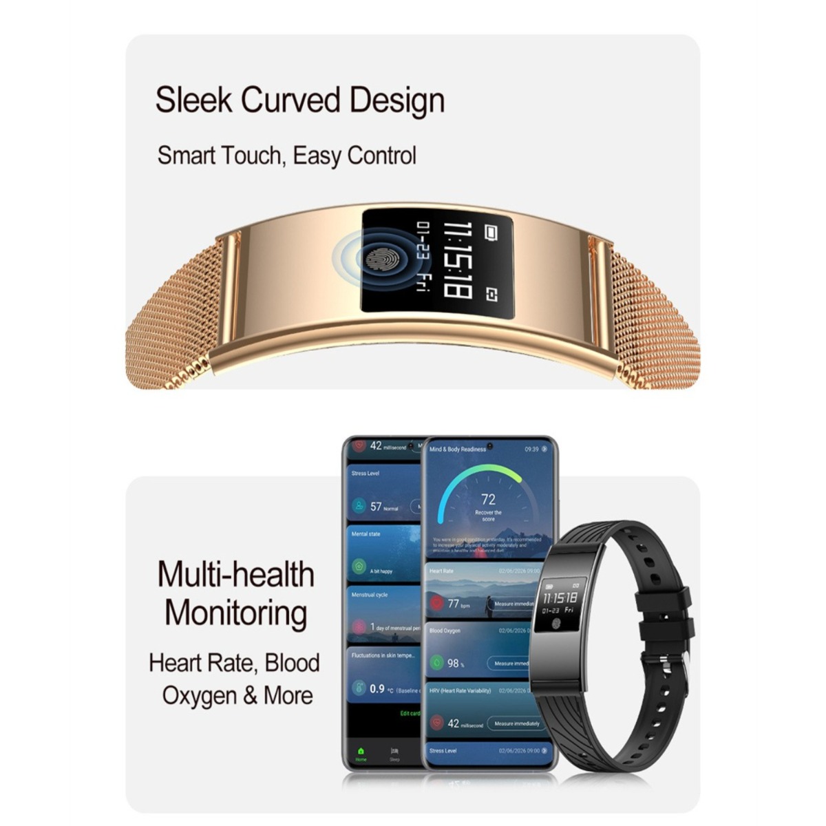 Ultra İnce Şık Akıllı Saat Erk - Smartwatch Stylish Watches For Women incelemesi ve fiyatı