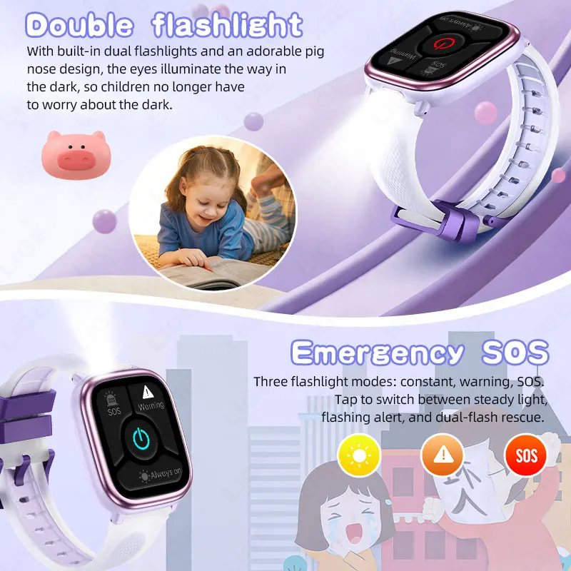 LIGE akıllı saat çocuklar için - Smartwatch Watches Birthday Gift For Boys incelemesi ve fiyatı
