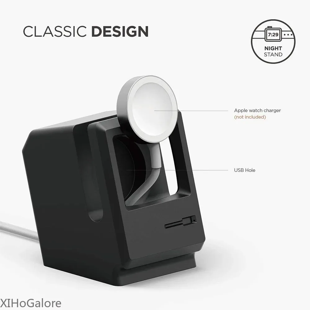 Retro Bilgisayar Desenli Silik - Watch Charging Dock incelemesi ve fiyatı