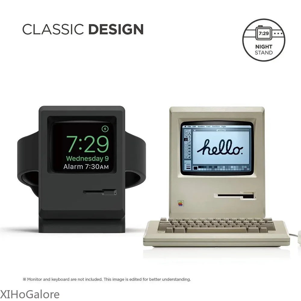 Retro Bilgisayar Desenli Silik - Watch Charging Dock incelemesi ve fiyatı