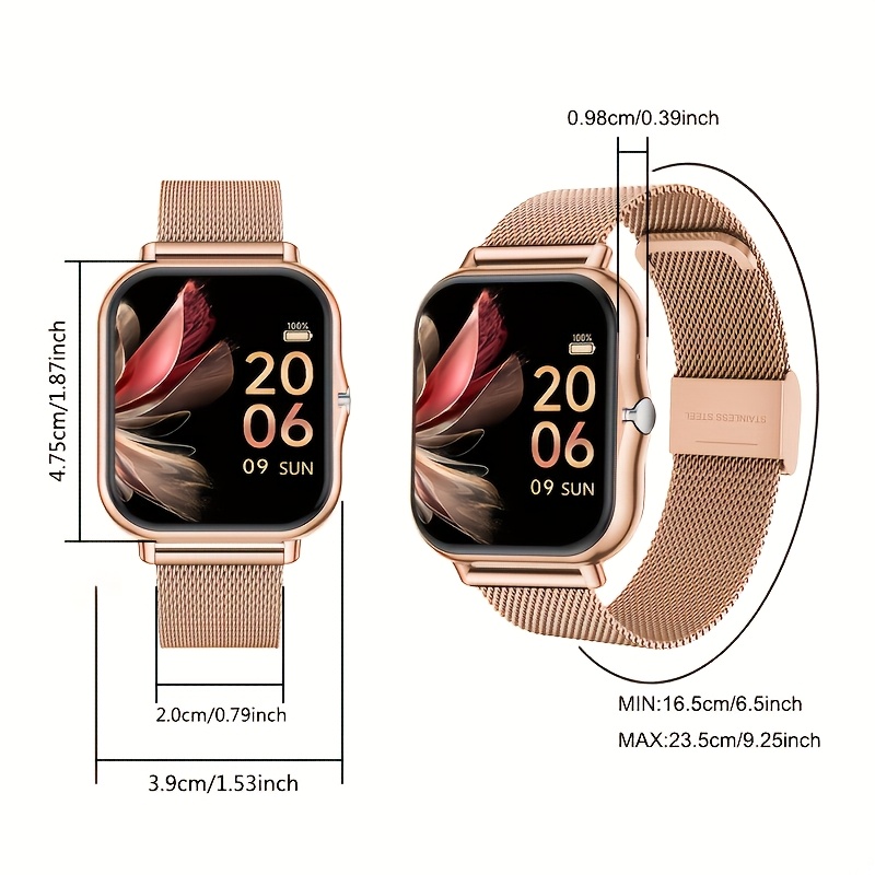 Erkekler ve Kadınlar için Tam  - Smartwatch Stylish Watches For Women incelemesi ve fiyatı